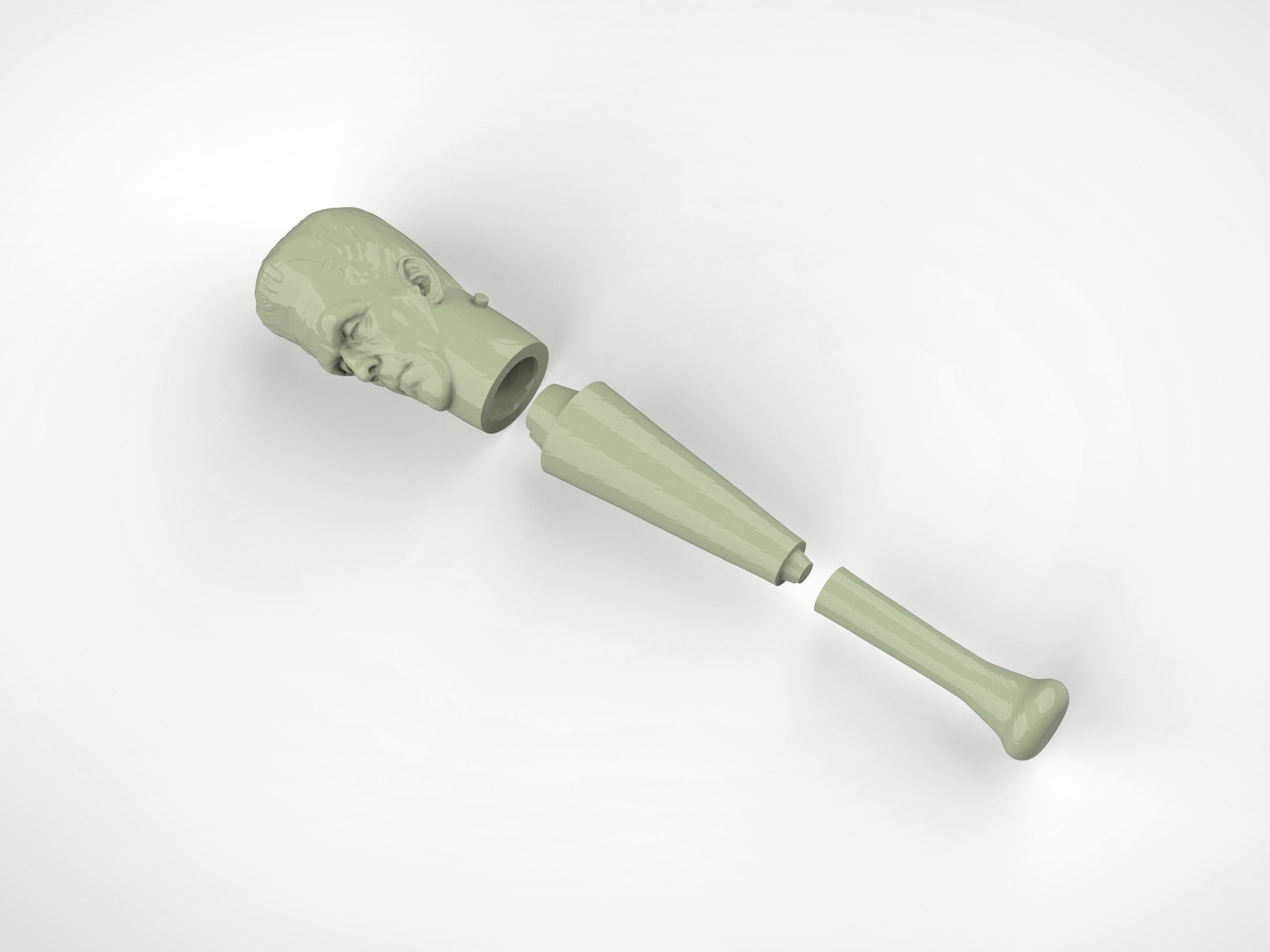 Frankenstein Bat 3D print model_8