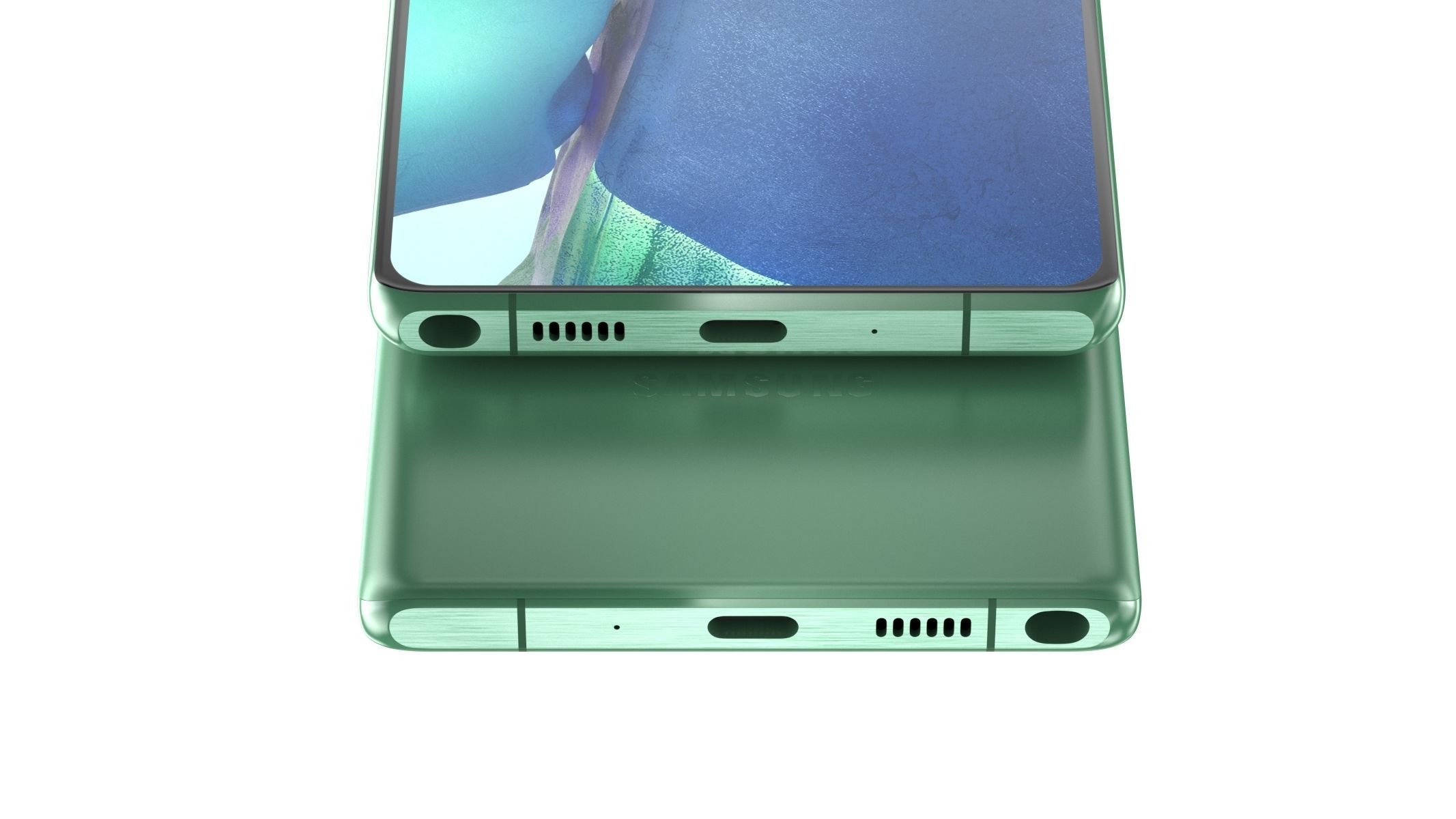 Samsung Galaxy Note 20 All Colors 3D model_30