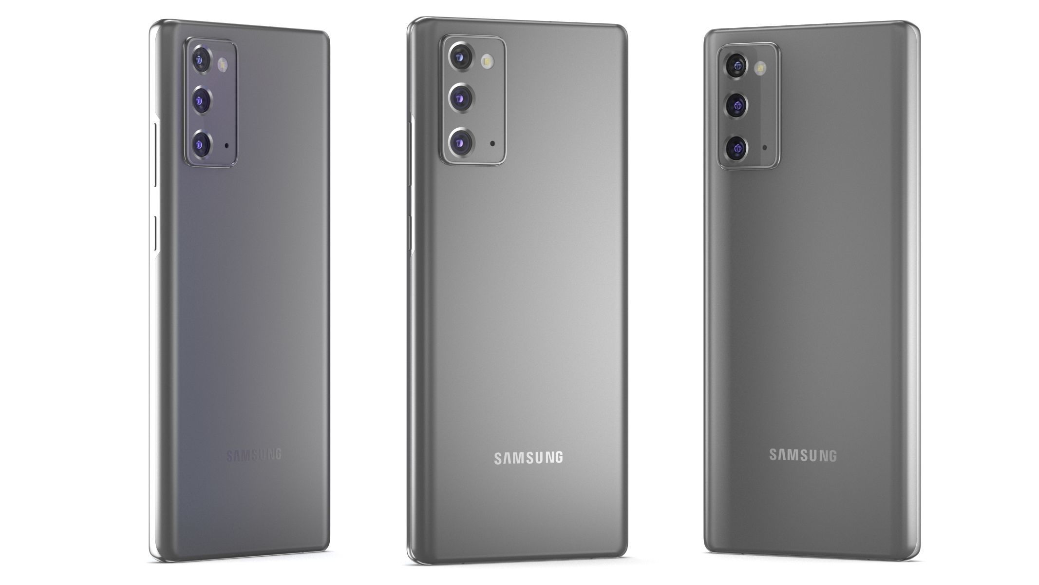Samsung Galaxy Note 20 All Colors 3D model_19