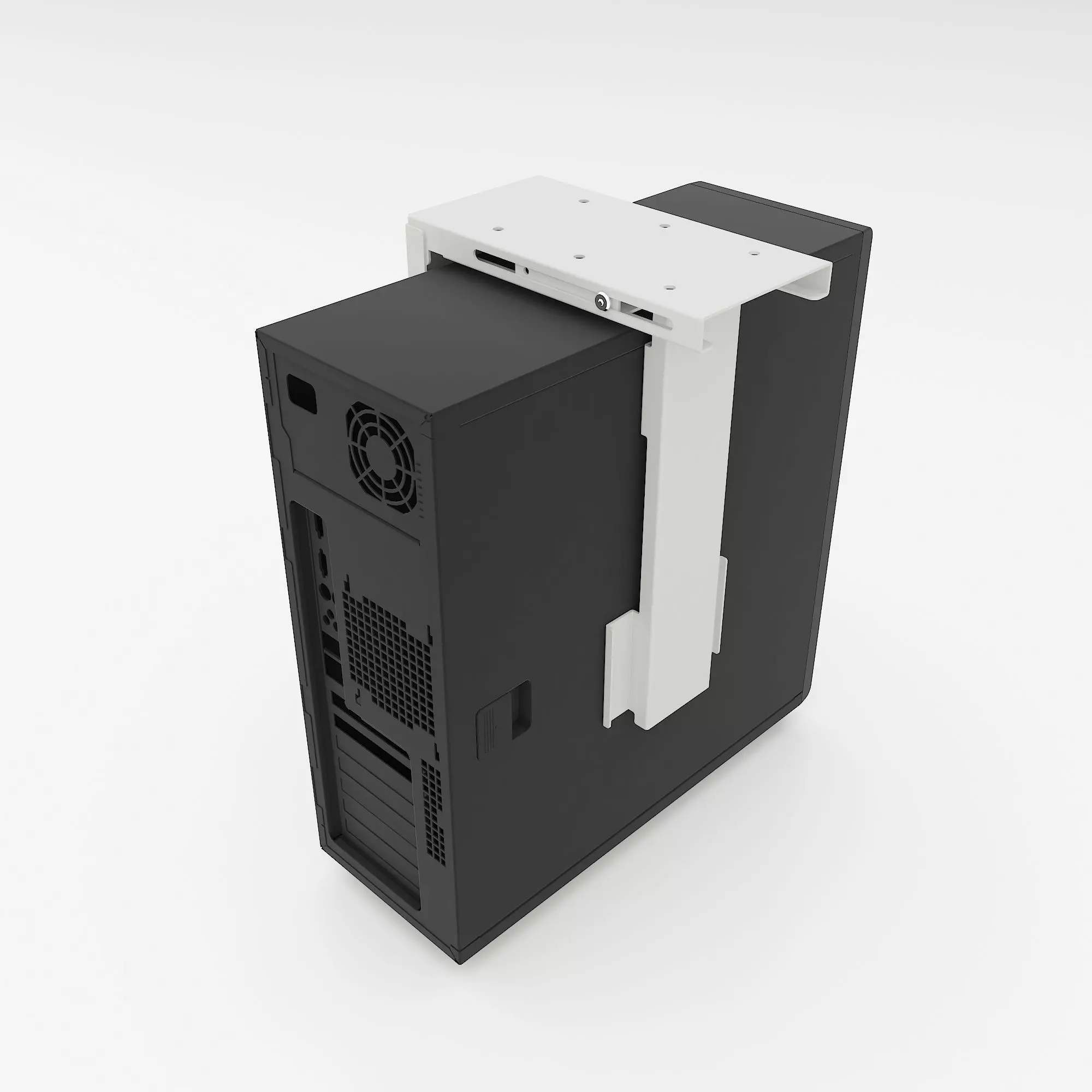 Computer Holder - Dataflex 3D model_0