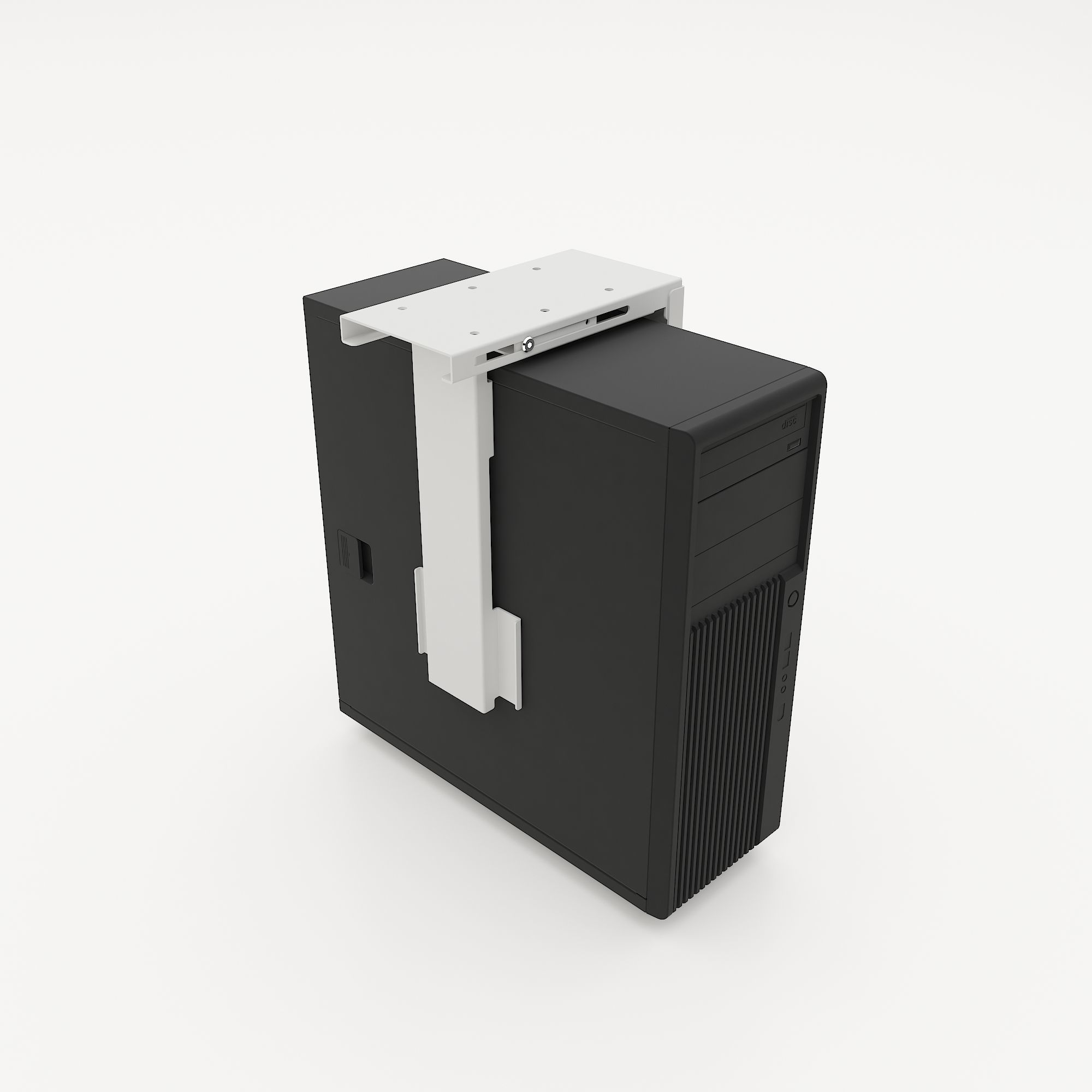Computer Holder - Dataflex 3D model_1