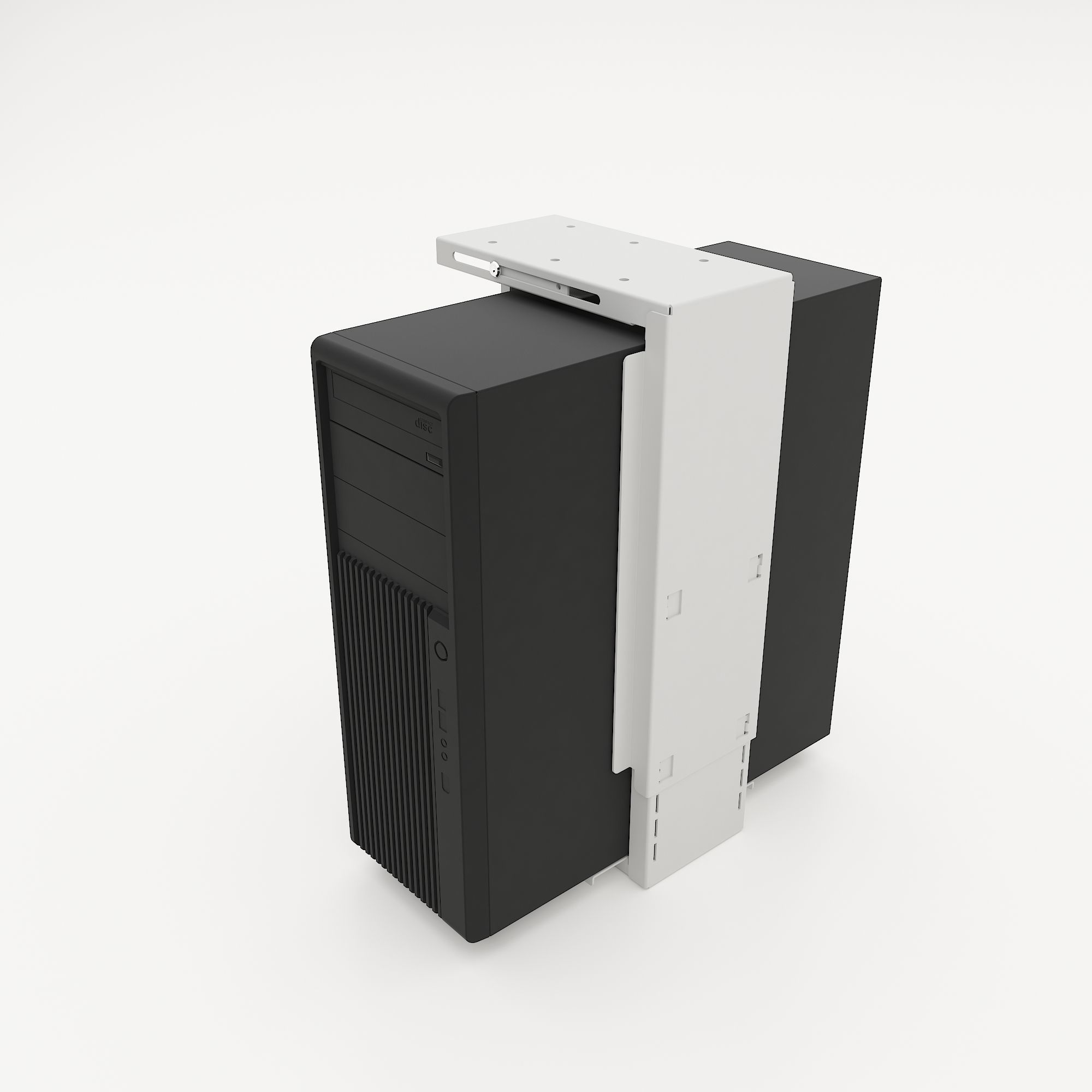 Computer Holder - Dataflex 3D model_2
