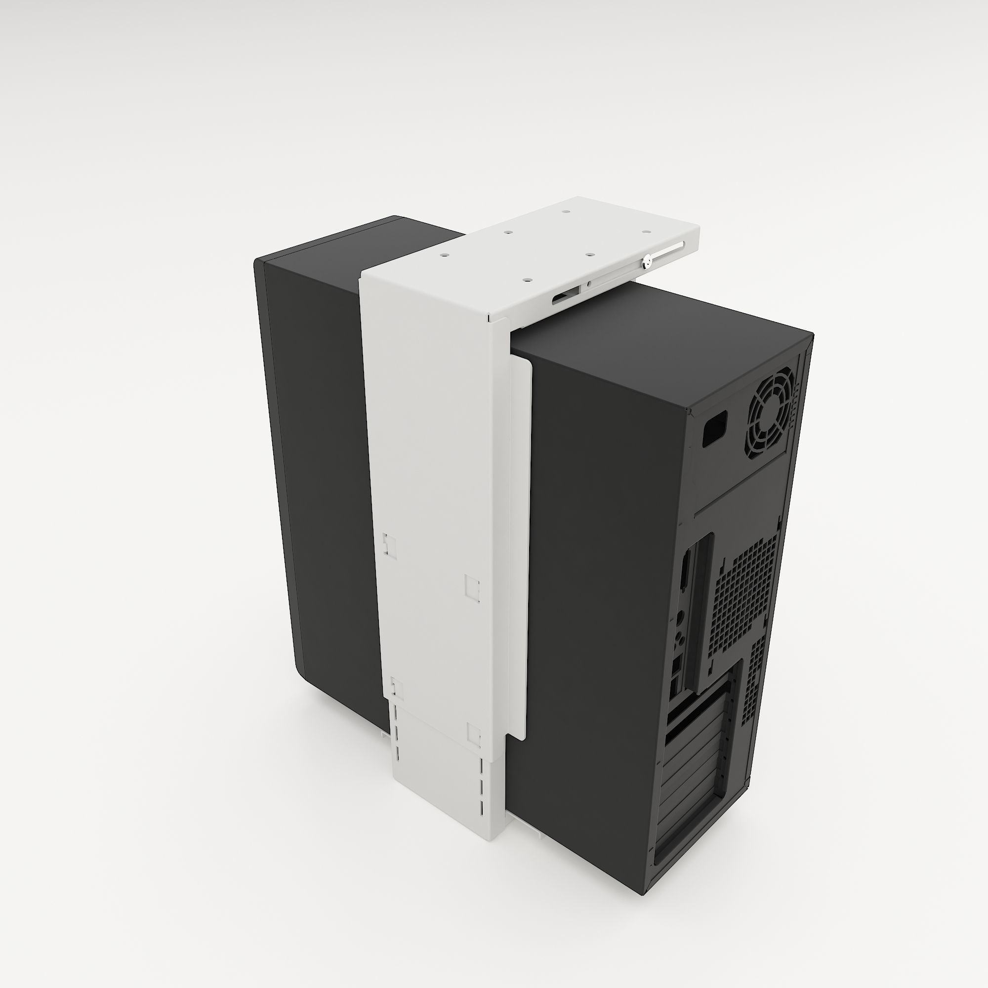 Computer Holder - Dataflex 3D model_3