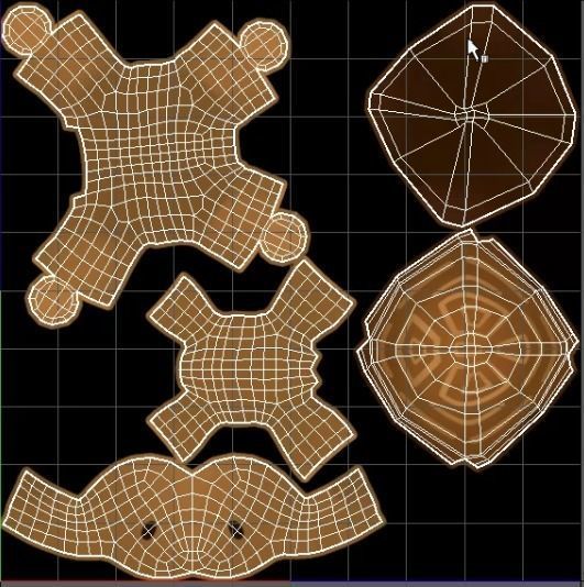 Wooden turtle 3D model_4