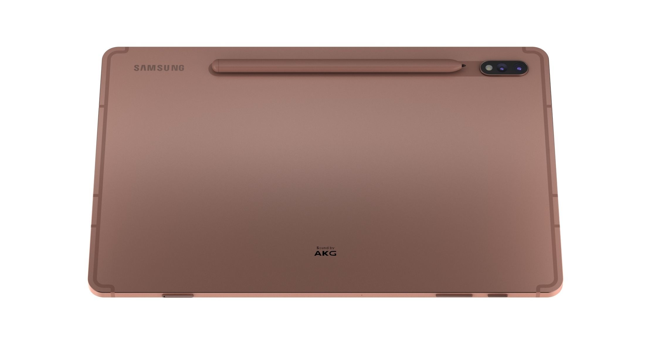 Samsung Galaxy Tab S7 Mystic Bronze 3D model_2