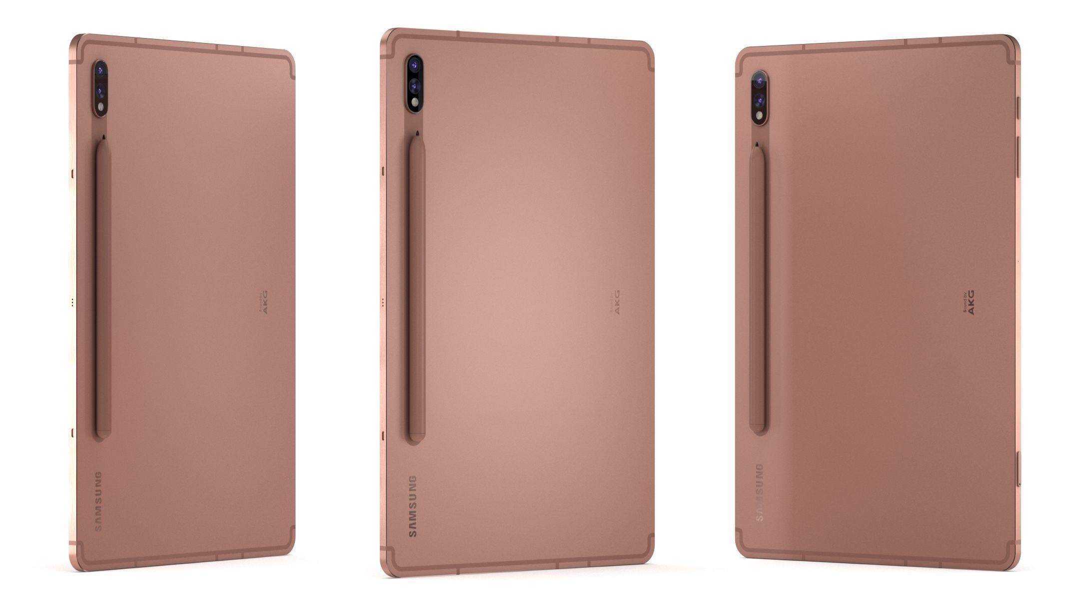 Samsung Galaxy Tab S7 Mystic Bronze 3D model_8