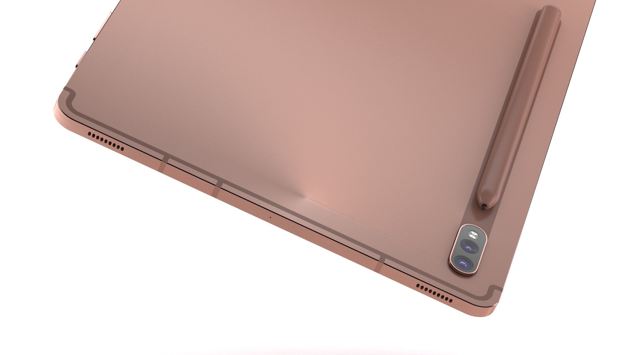 Samsung Galaxy Tab S7 Mystic Bronze 3D model_6