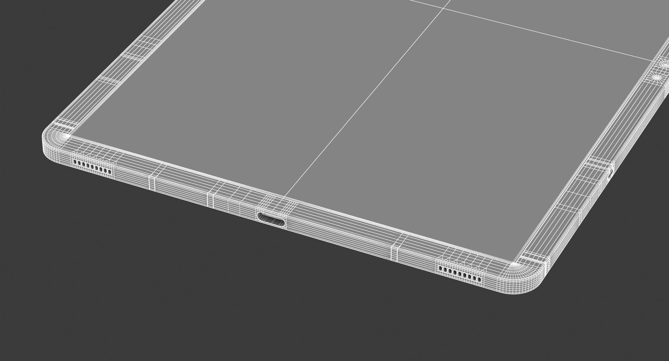 Samsung Galaxy Tab S7 Mystic Bronze 3D model_14