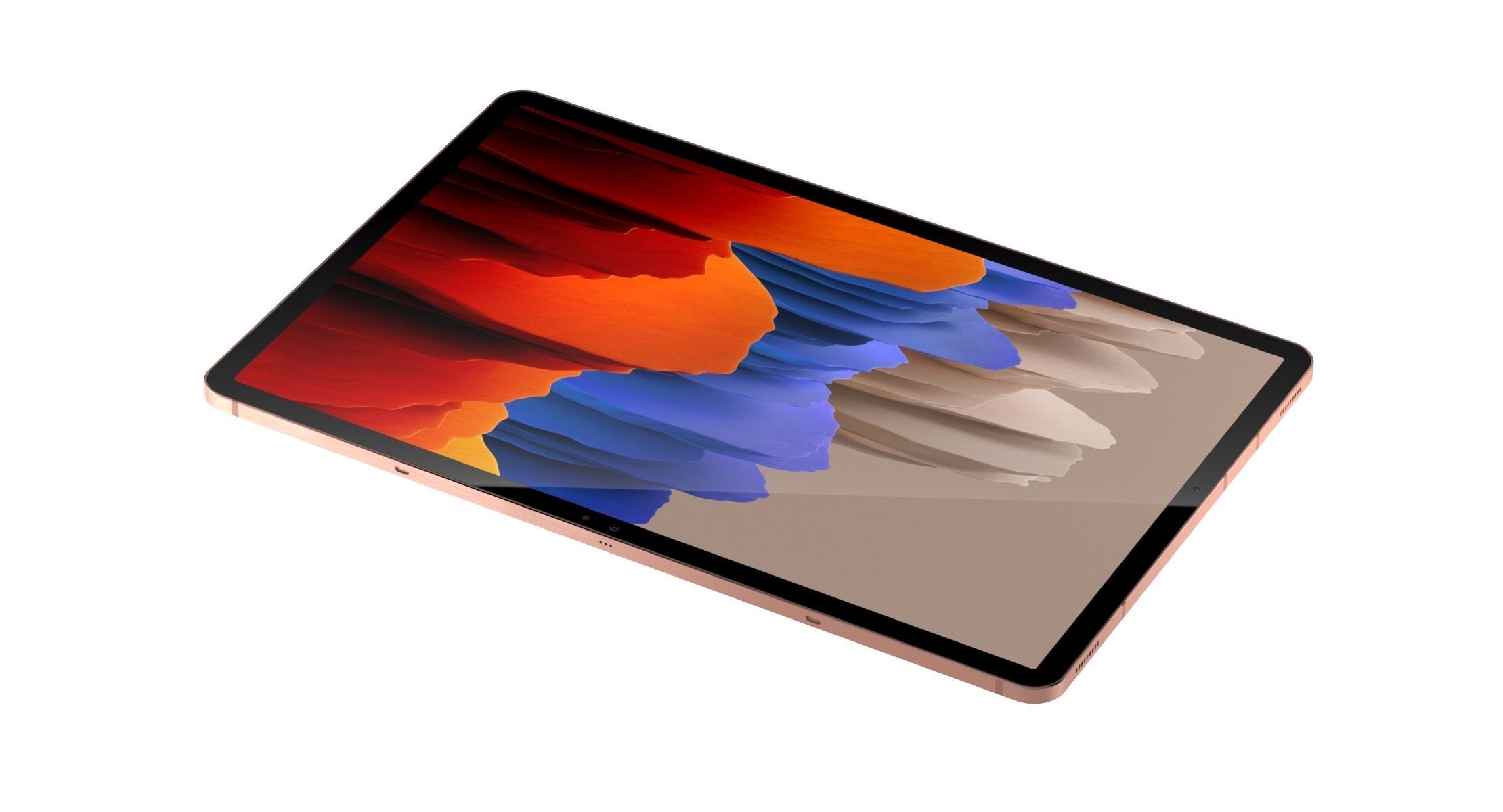 Samsung Galaxy Tab S7 Mystic Bronze 3D model_4
