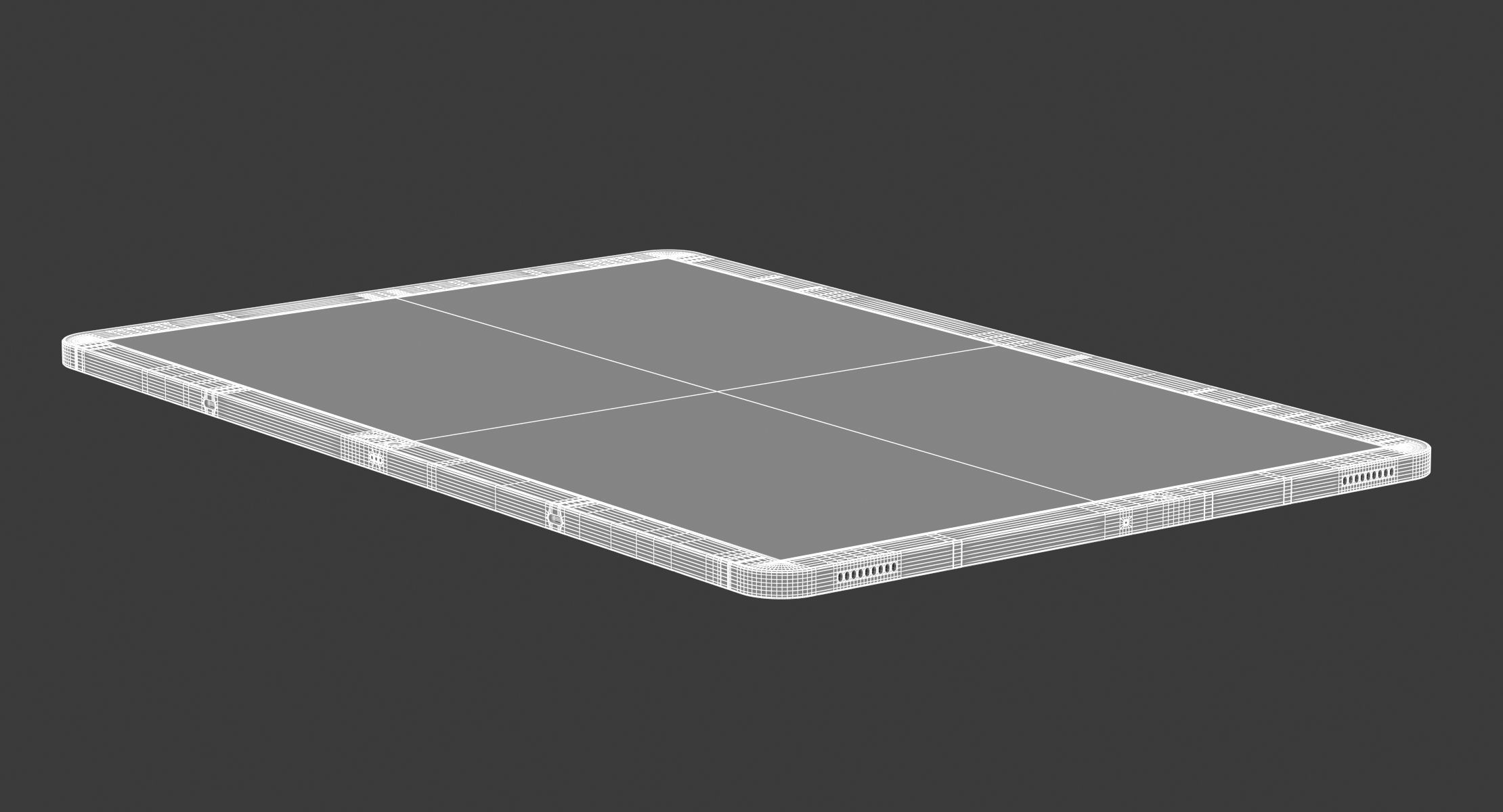 Samsung Galaxy Tab S7 Mystic Silver 3D model_12