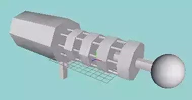 gatling tesla coil rifle ring coil model