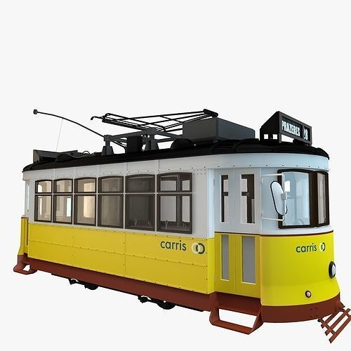 LISBON TRAM 3D model