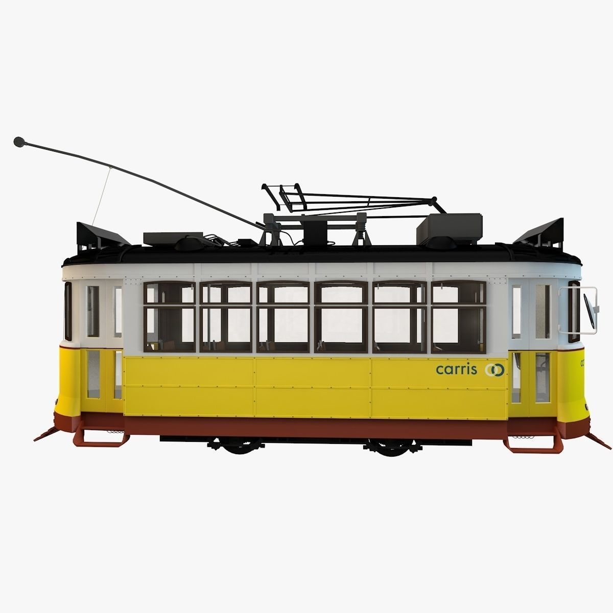 LISBON TRAM 3D model_2