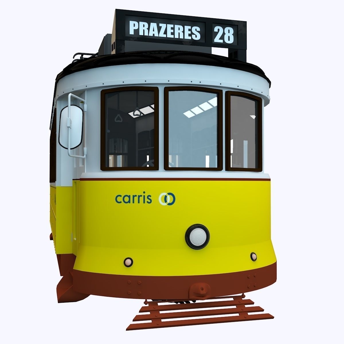 LISBON TRAM 3D model_7