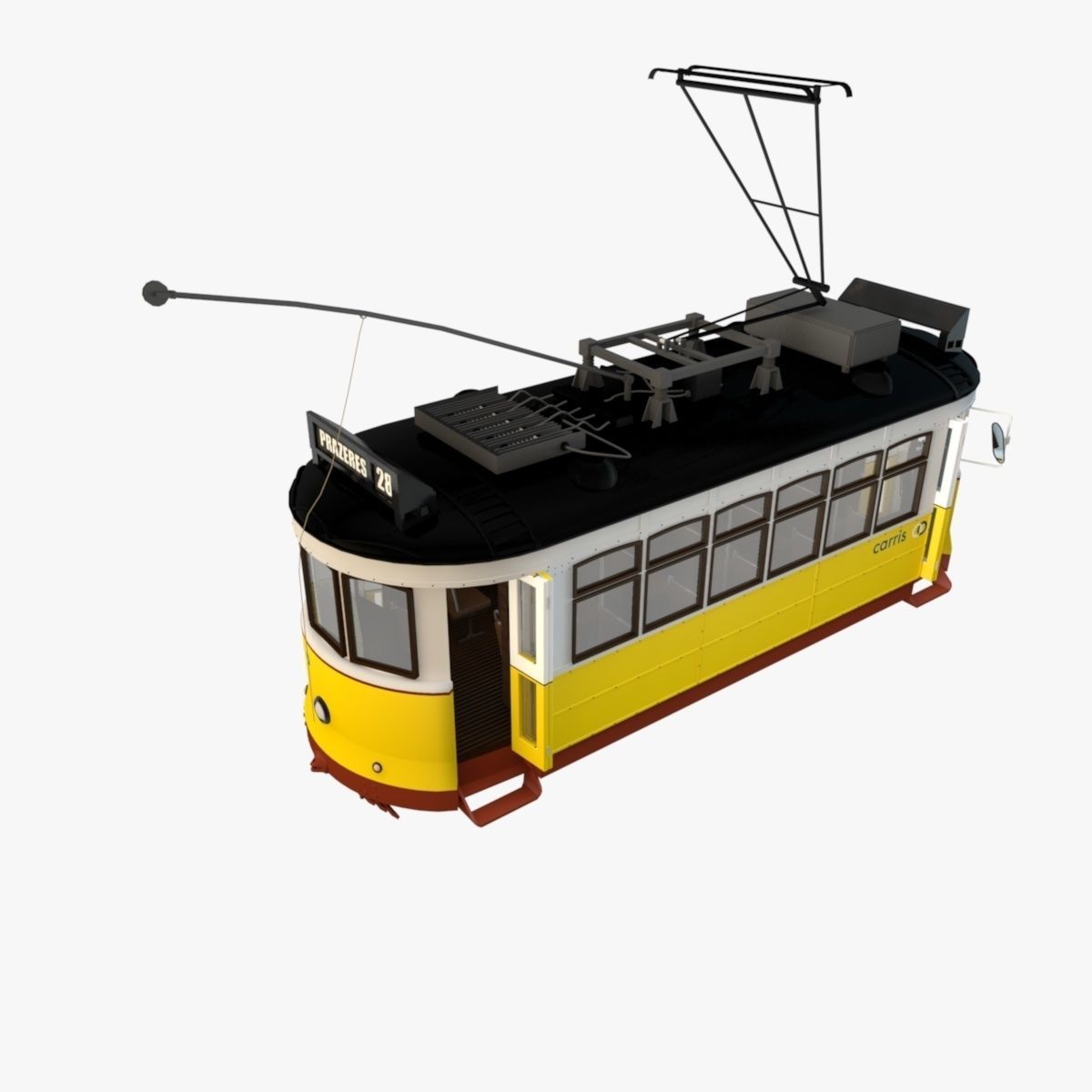 LISBON TRAM 3D model_5