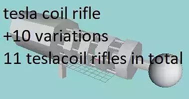 teslapack tesla coil rifle variations tesla coil rifles