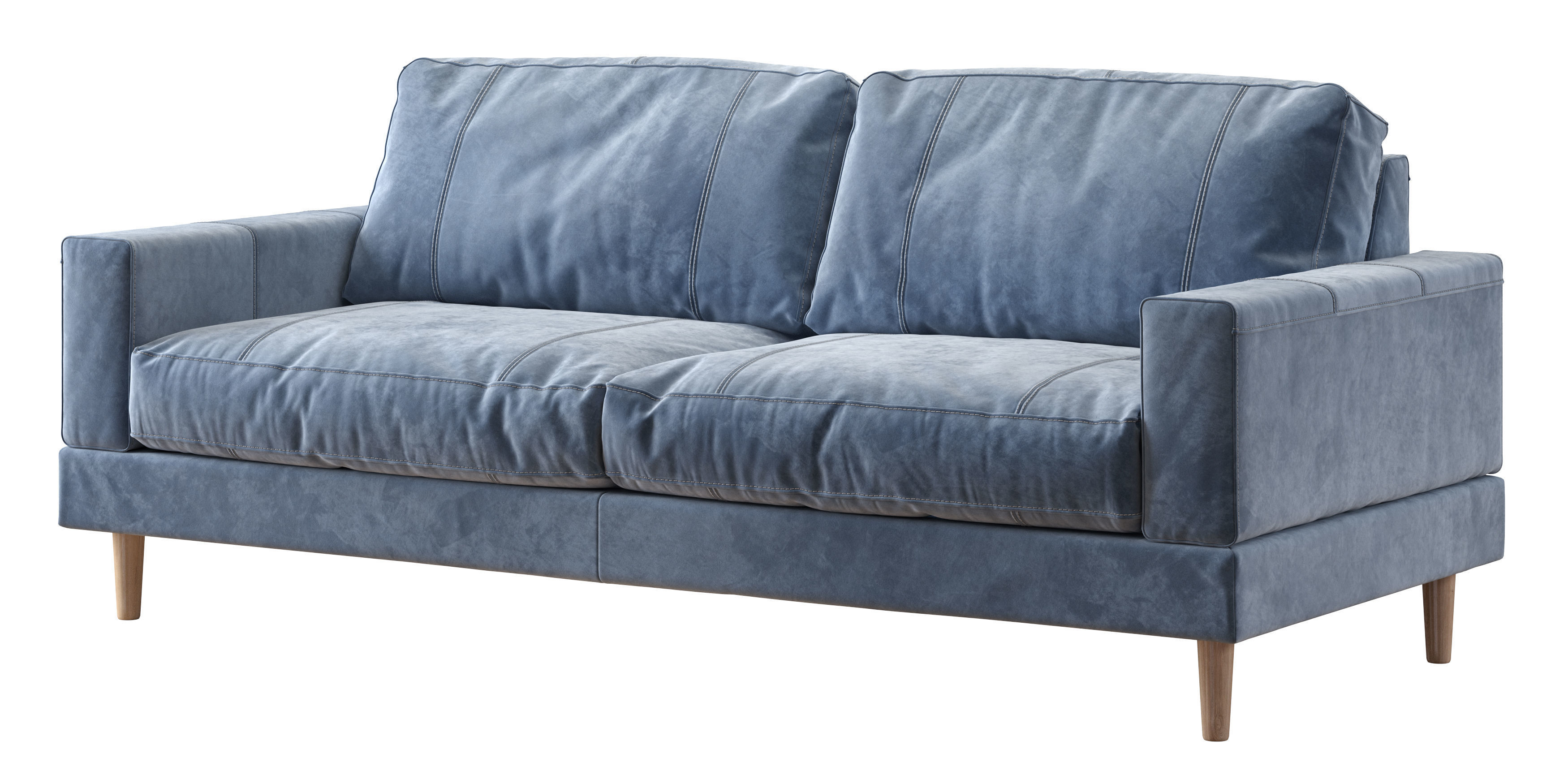 Capri sofa 210 cm 2 3D model_9