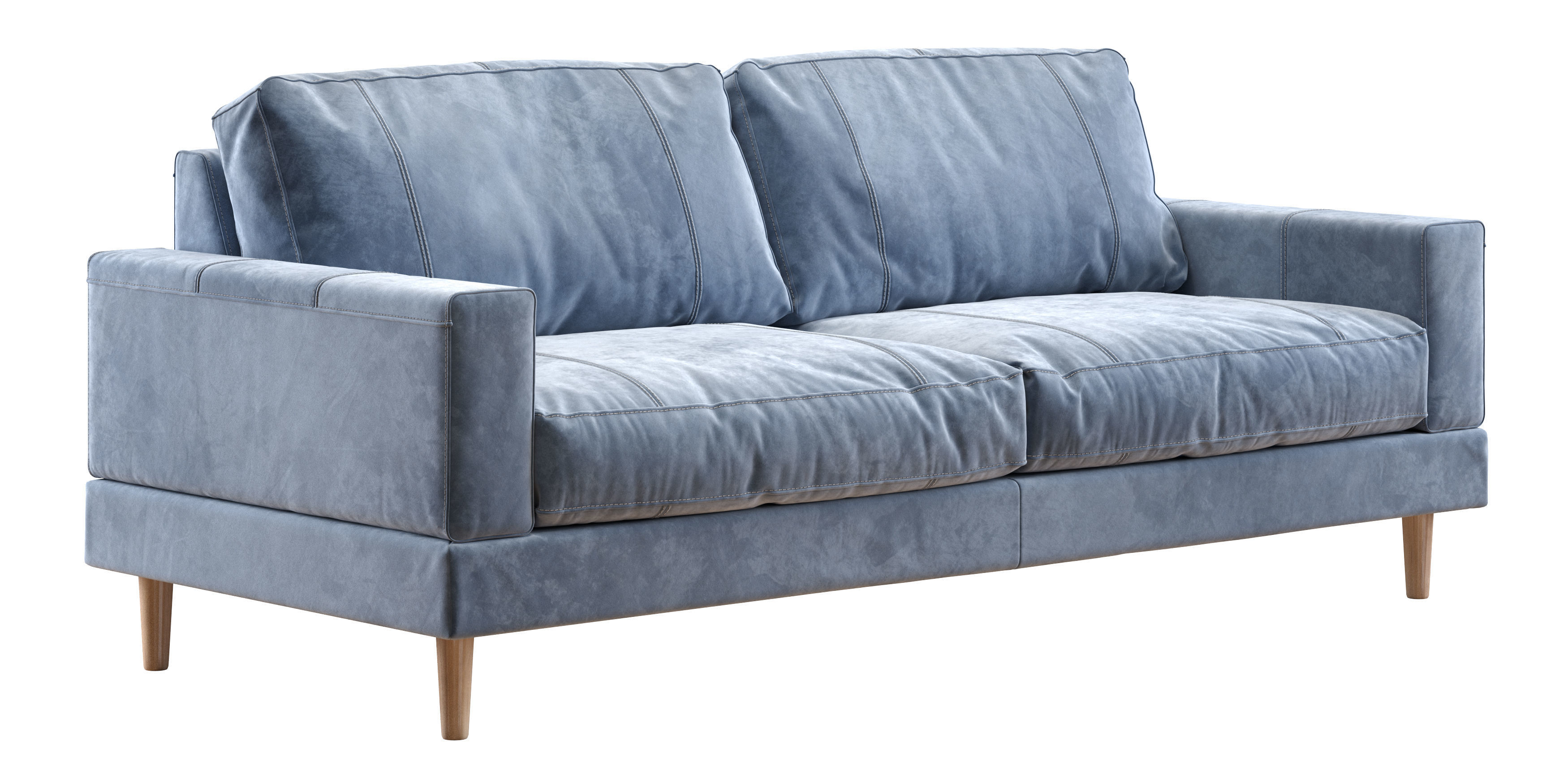 Capri sofa 210 cm 2 3D model_7