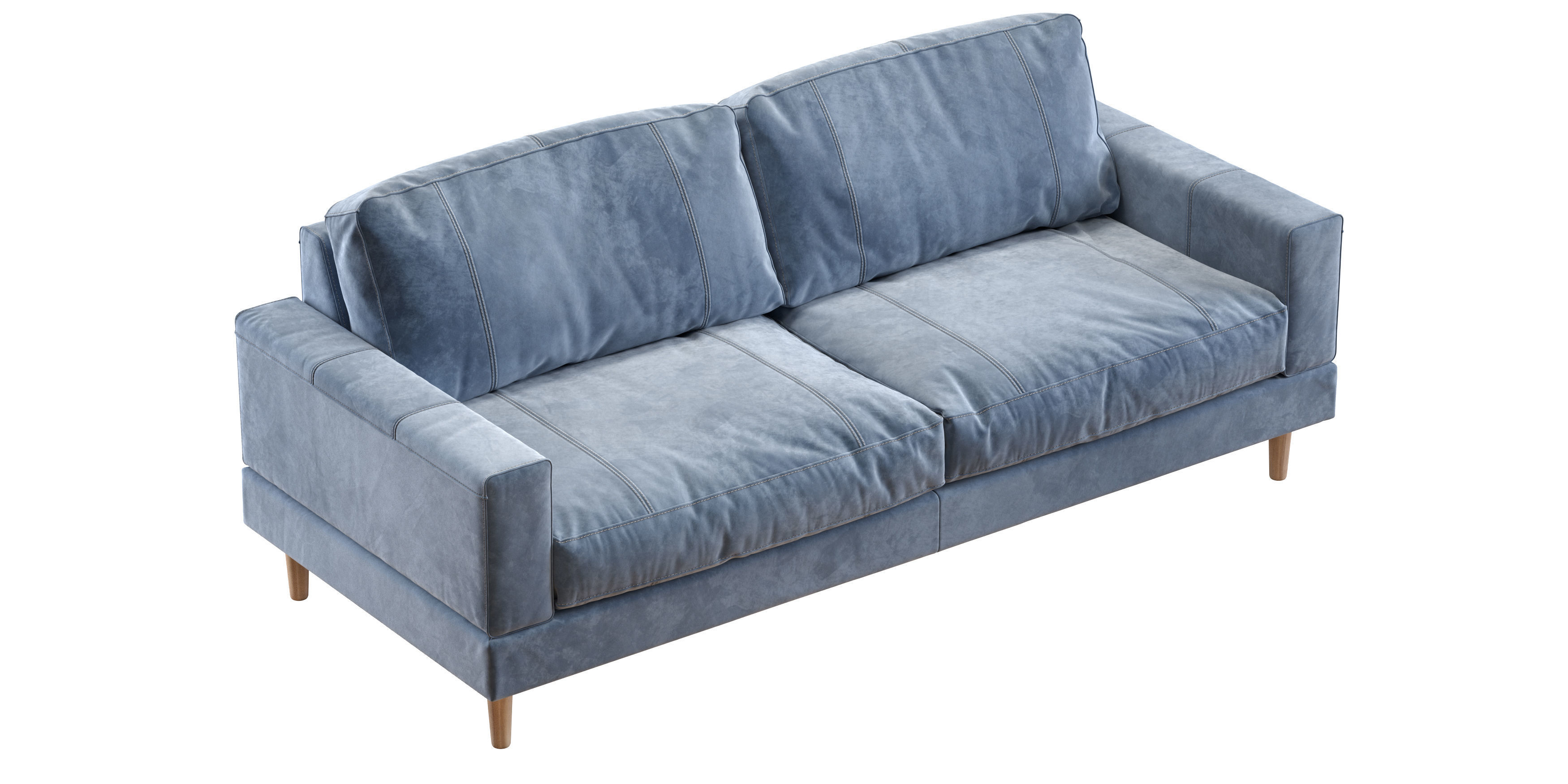 Capri sofa 210 cm 2 3D model_8