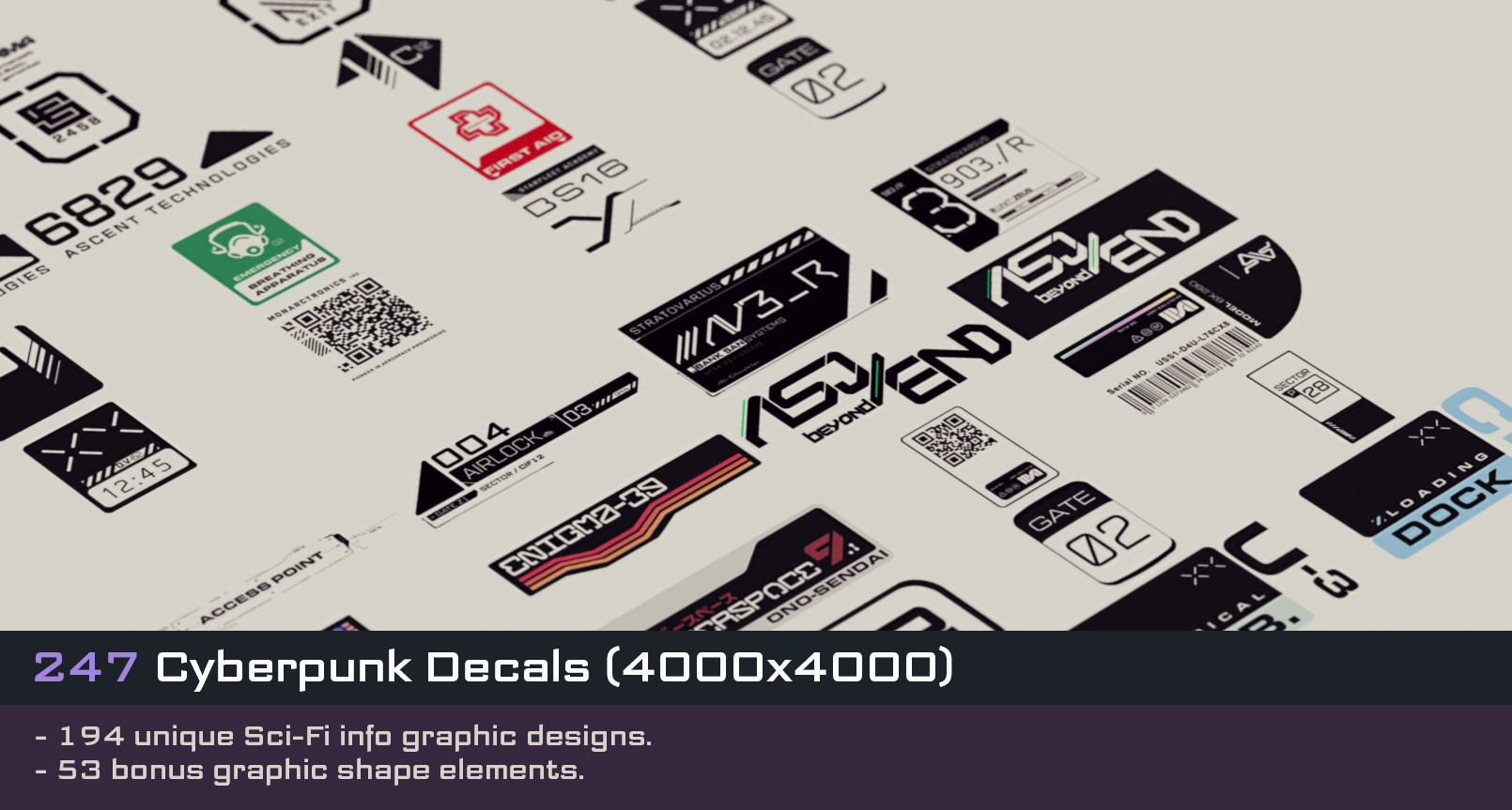 Cyberpunk Decals Vol-01 Texture_6