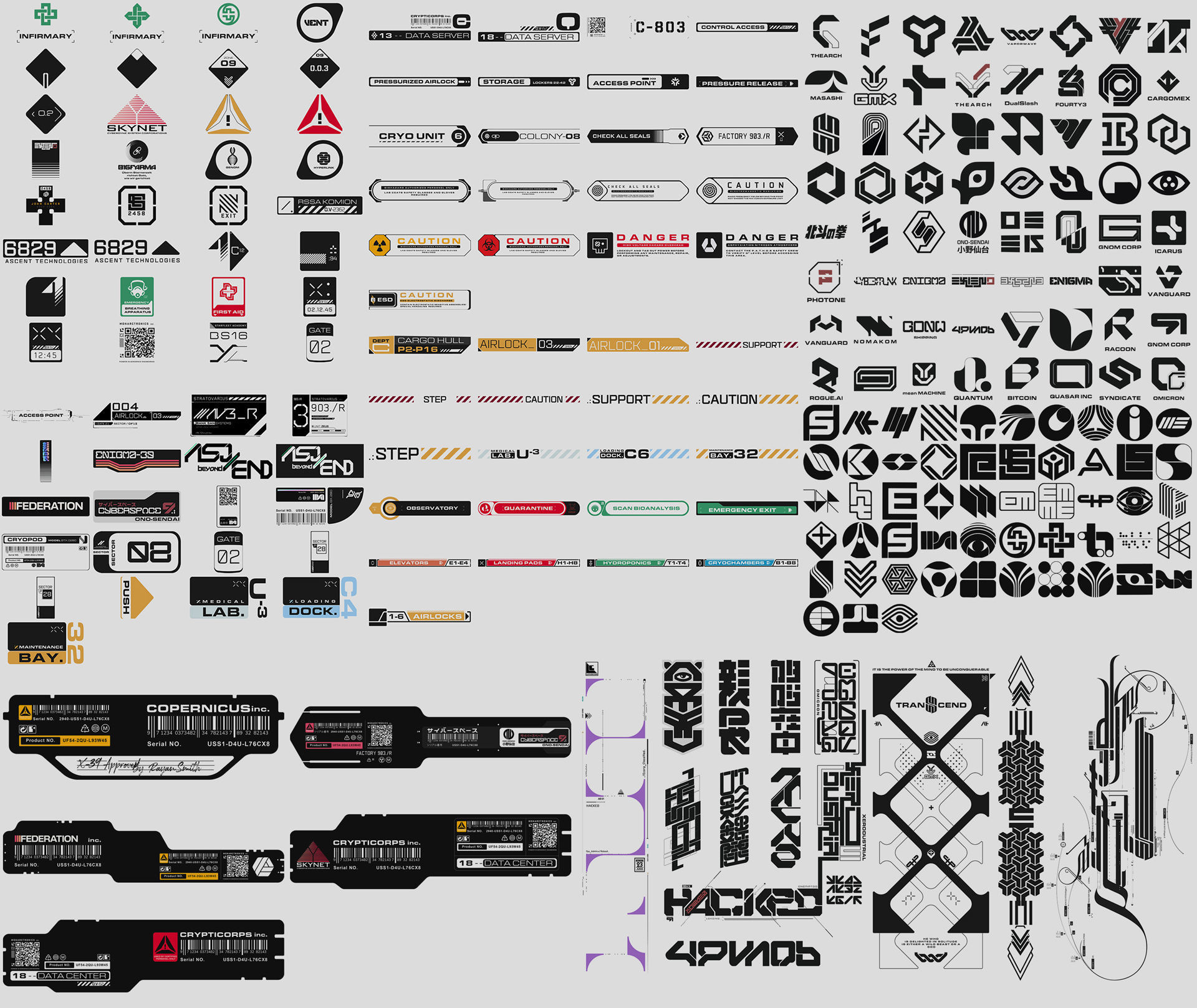 Cyberpunk Decals Vol-01 Texture_5