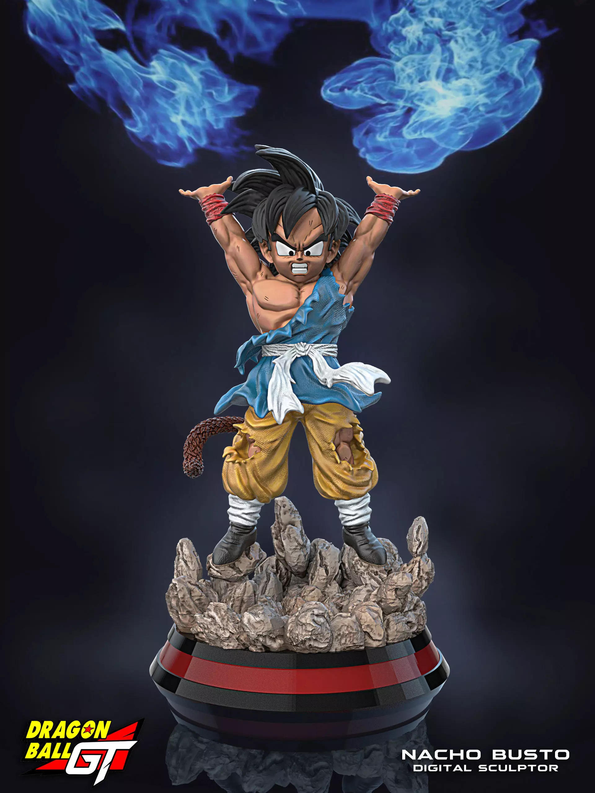Goku kid - Dragon Ball GT 3D print model_0