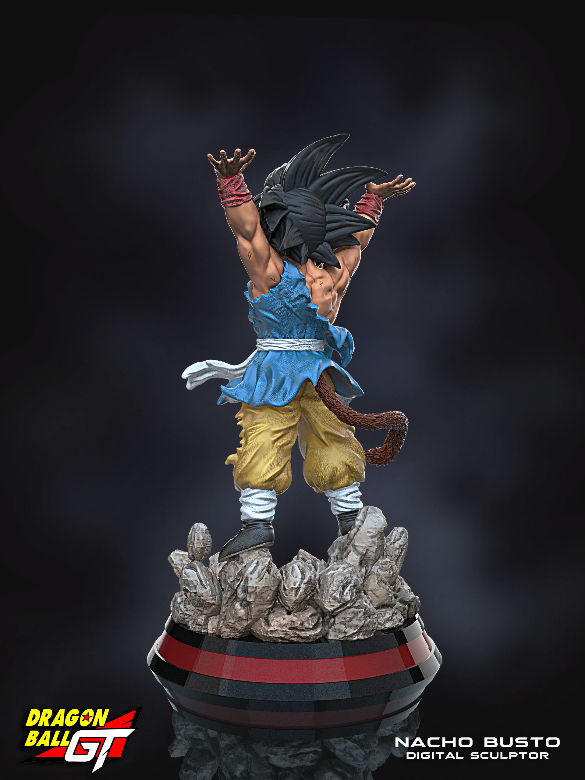 Goku kid - Dragon Ball GT 3D print model_3