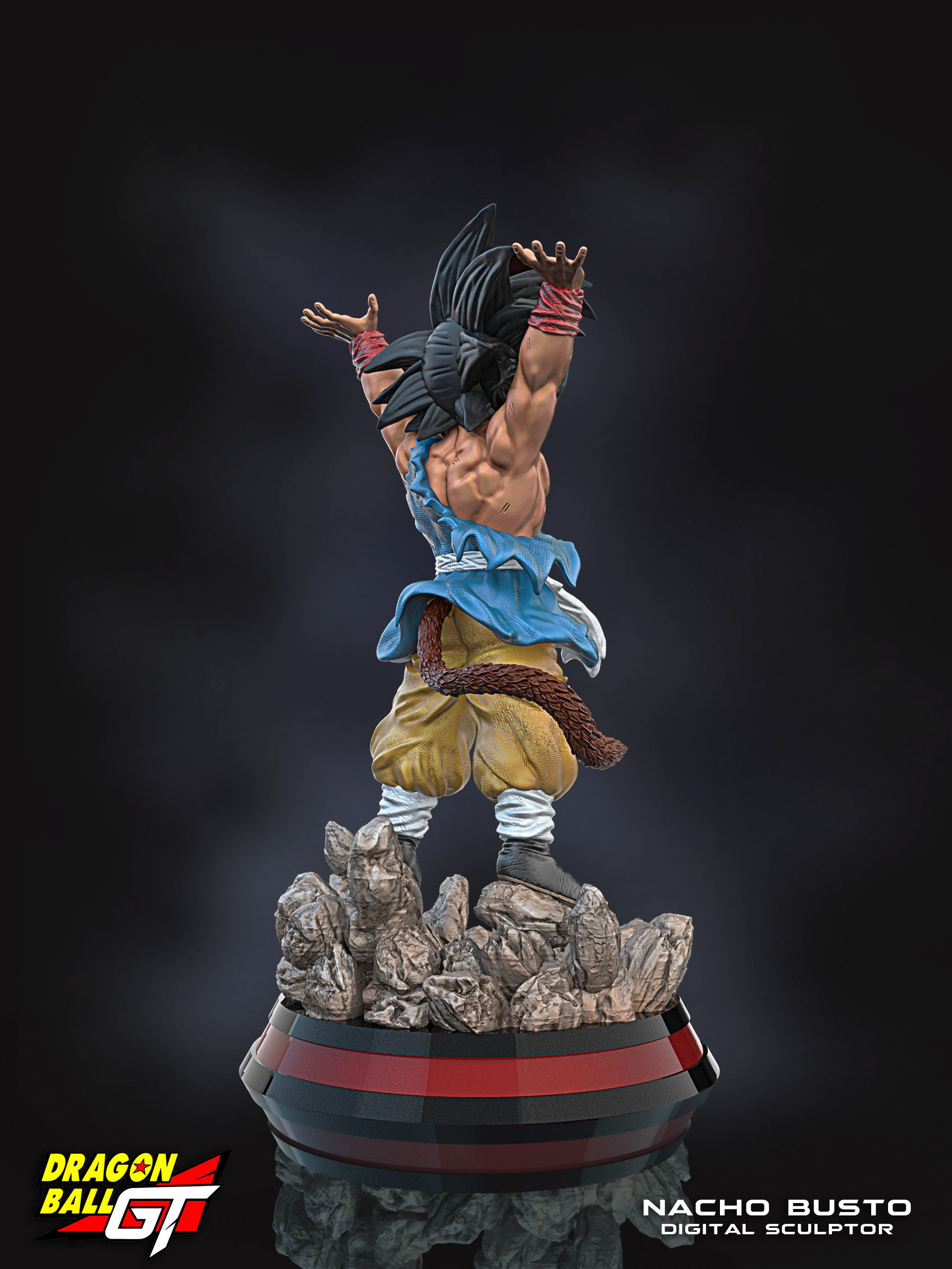 Goku kid - Dragon Ball GT 3D print model_4