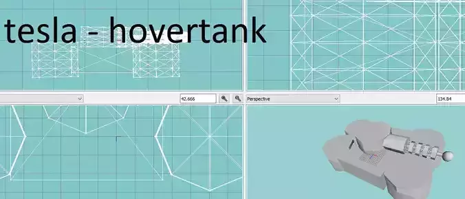 hover tesla tank