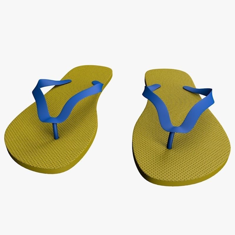Flip flop 3D model_7
