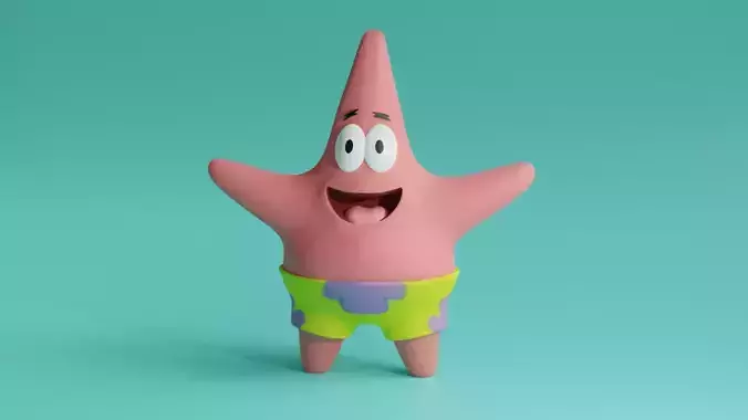 Patrick Star 3D model