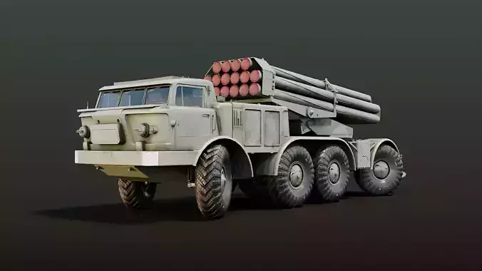 ZiL-135 Russian Heavy Military Truck