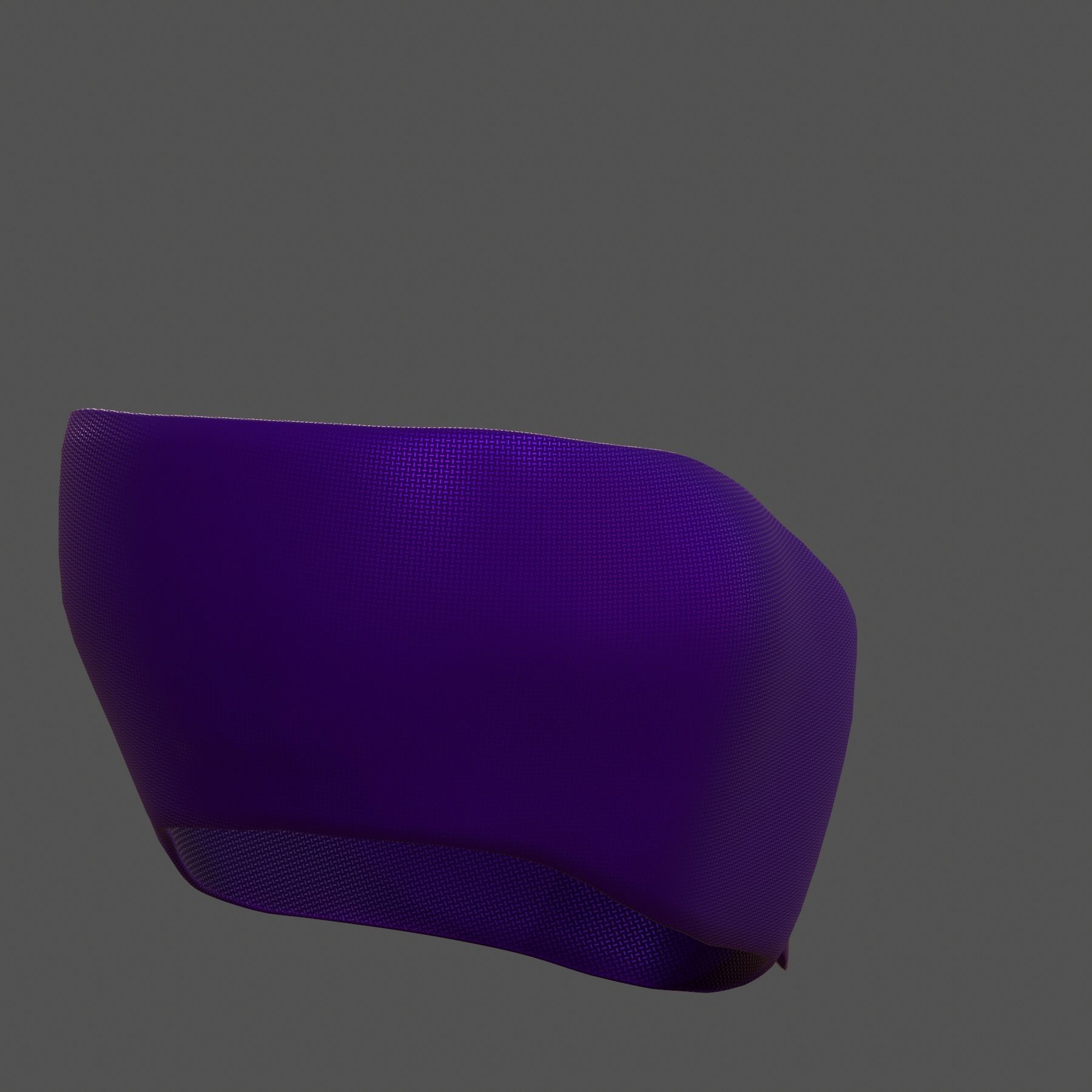 Gas mask helmet 3d model scifi Low-poly Low-poly 3D model_4