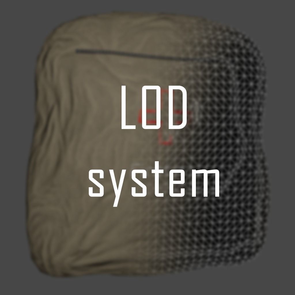 First aid kit Low-poly 3D model_1