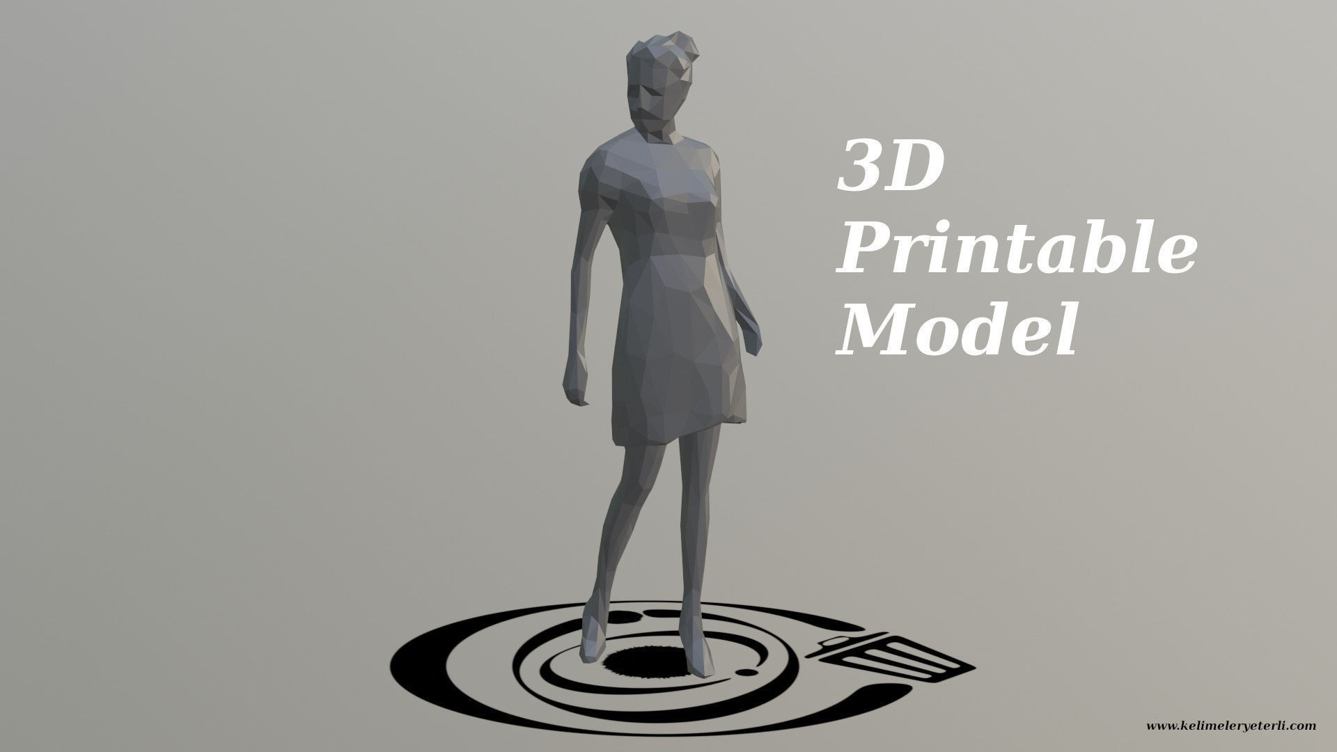 Human 096 LP R Low-poly 3D model_4