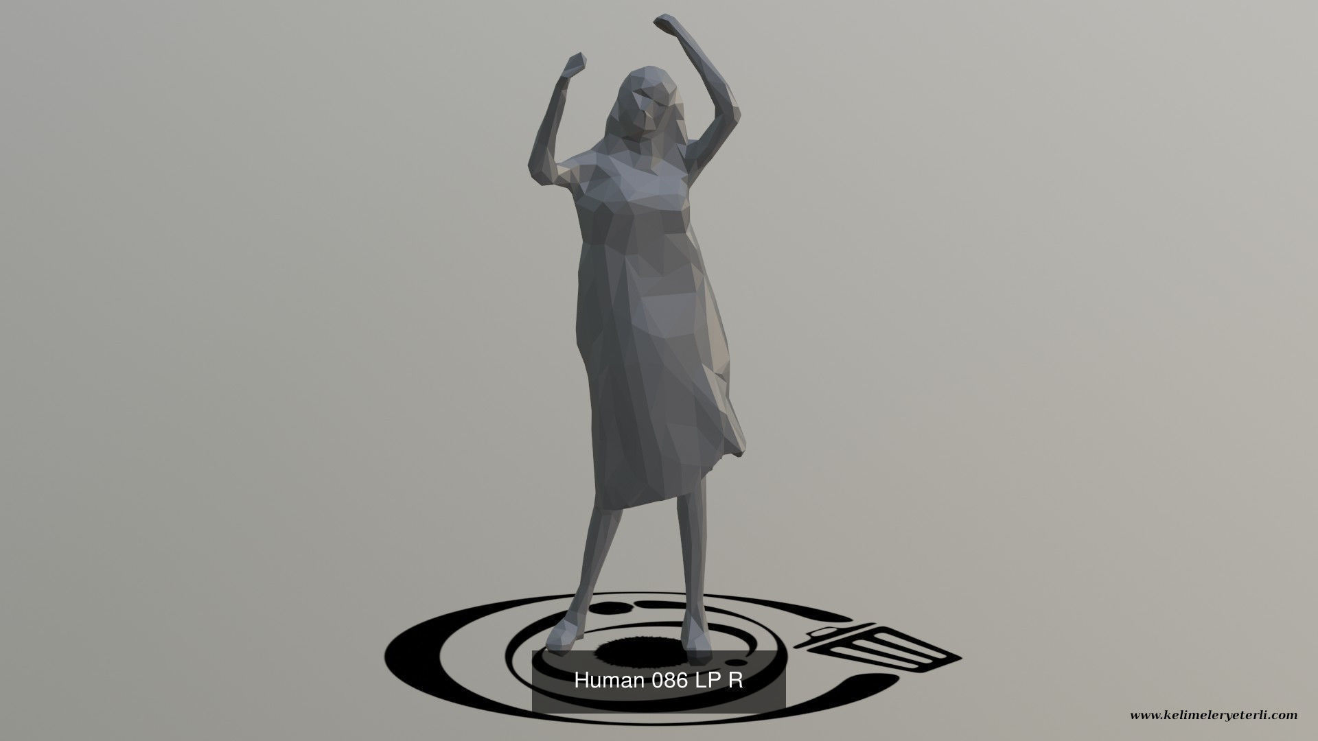 Low Poly People Pack 009 - 10 Pieces R 3D Model Collection_8