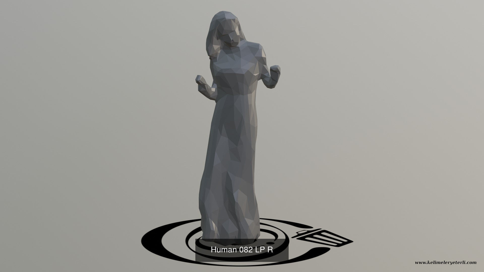 Low Poly People Pack 009 - 10 Pieces R 3D Model Collection_4