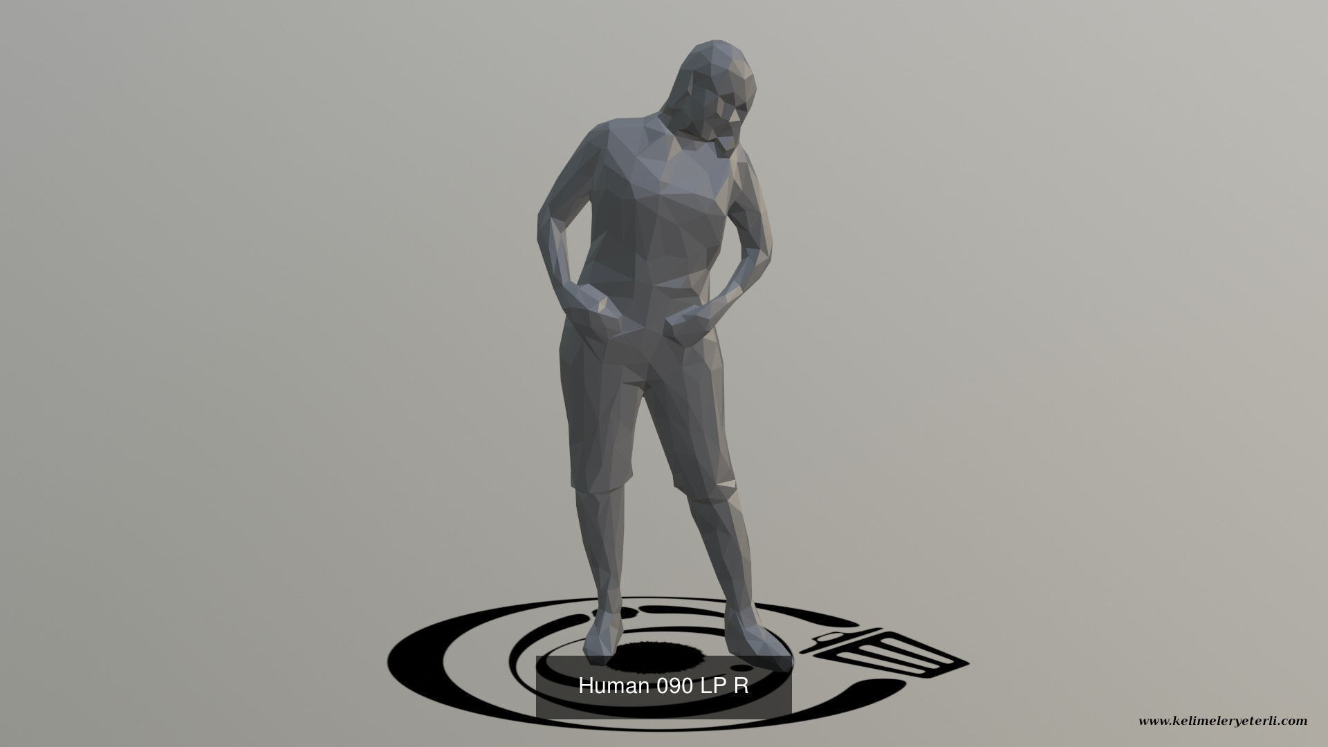 Low Poly People Pack 009 - 10 Pieces R 3D Model Collection_12