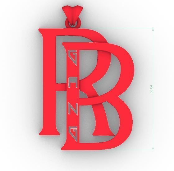 special pendant model 3D print model_6