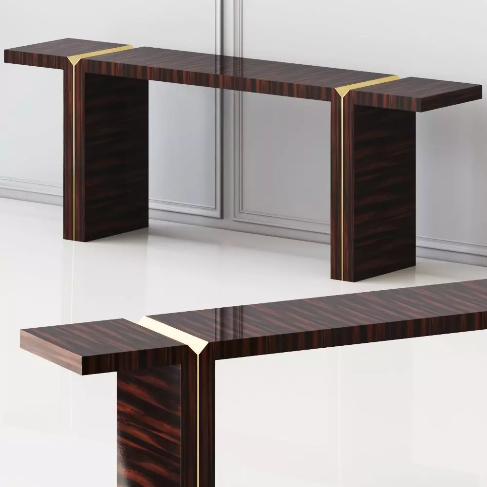 EPOCA Aura Console Table 3D model_0