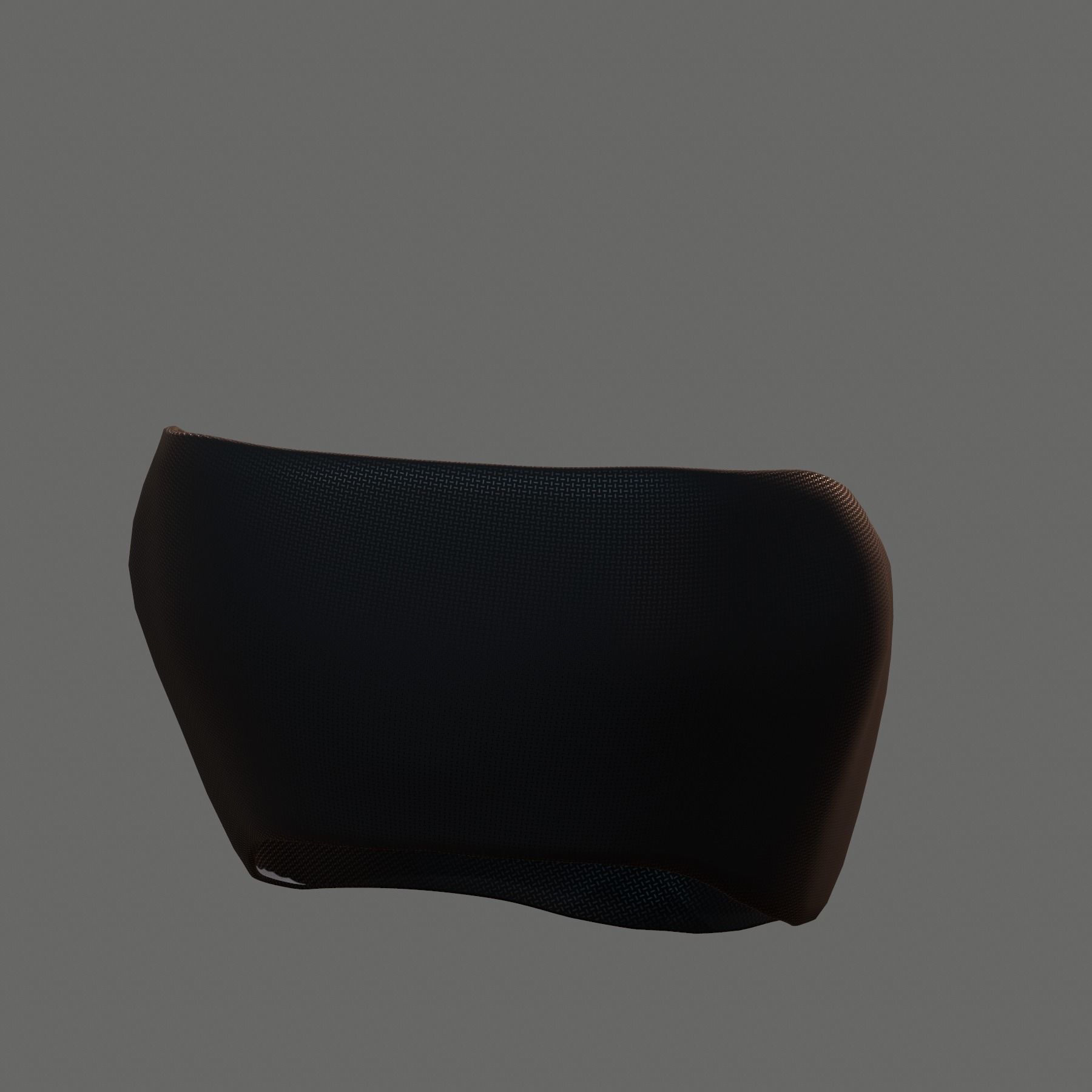 Gas mask helmet 3d model scifi Low-poly  Low-poly 3D model_4