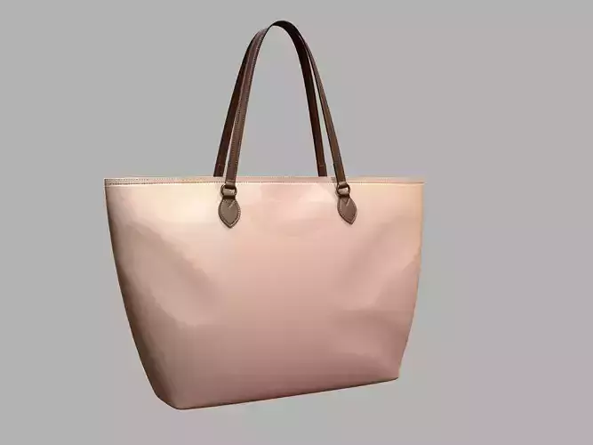 Gucci Women Ophidia GG Medium Tote Beage Leather Bag Low-poly 3D model