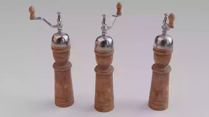 Wooden Pepper Mill 