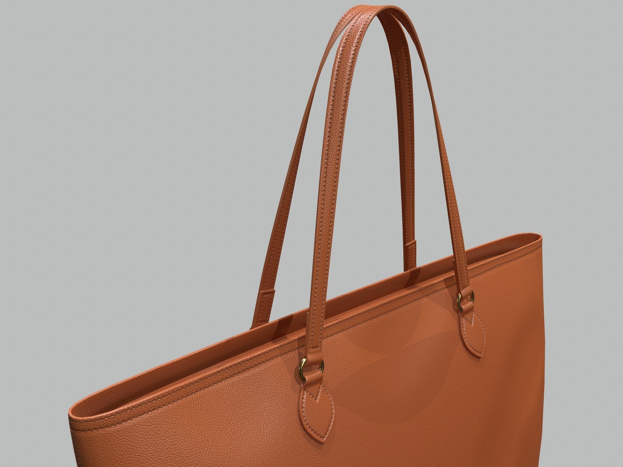 Gucci Women Ophidia GG Medium Tote Bag 6 colors Leather 3D Model Collection_25