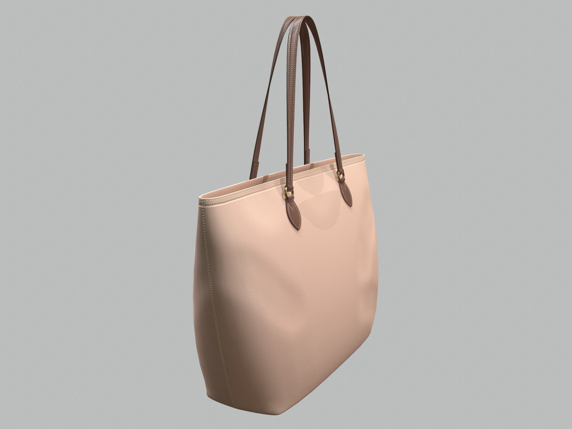 Gucci Women Ophidia GG Medium Tote Bag 6 colors Leather 3D Model Collection_20