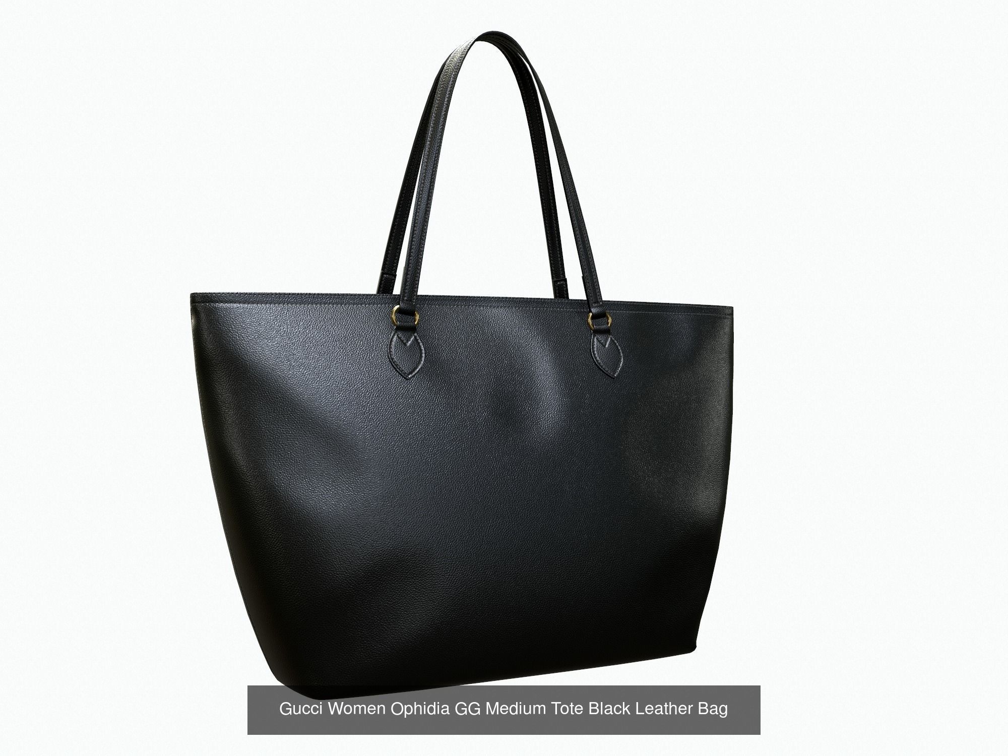 Gucci Women Ophidia GG Medium Tote Bag 6 colors Leather 3D Model Collection_5