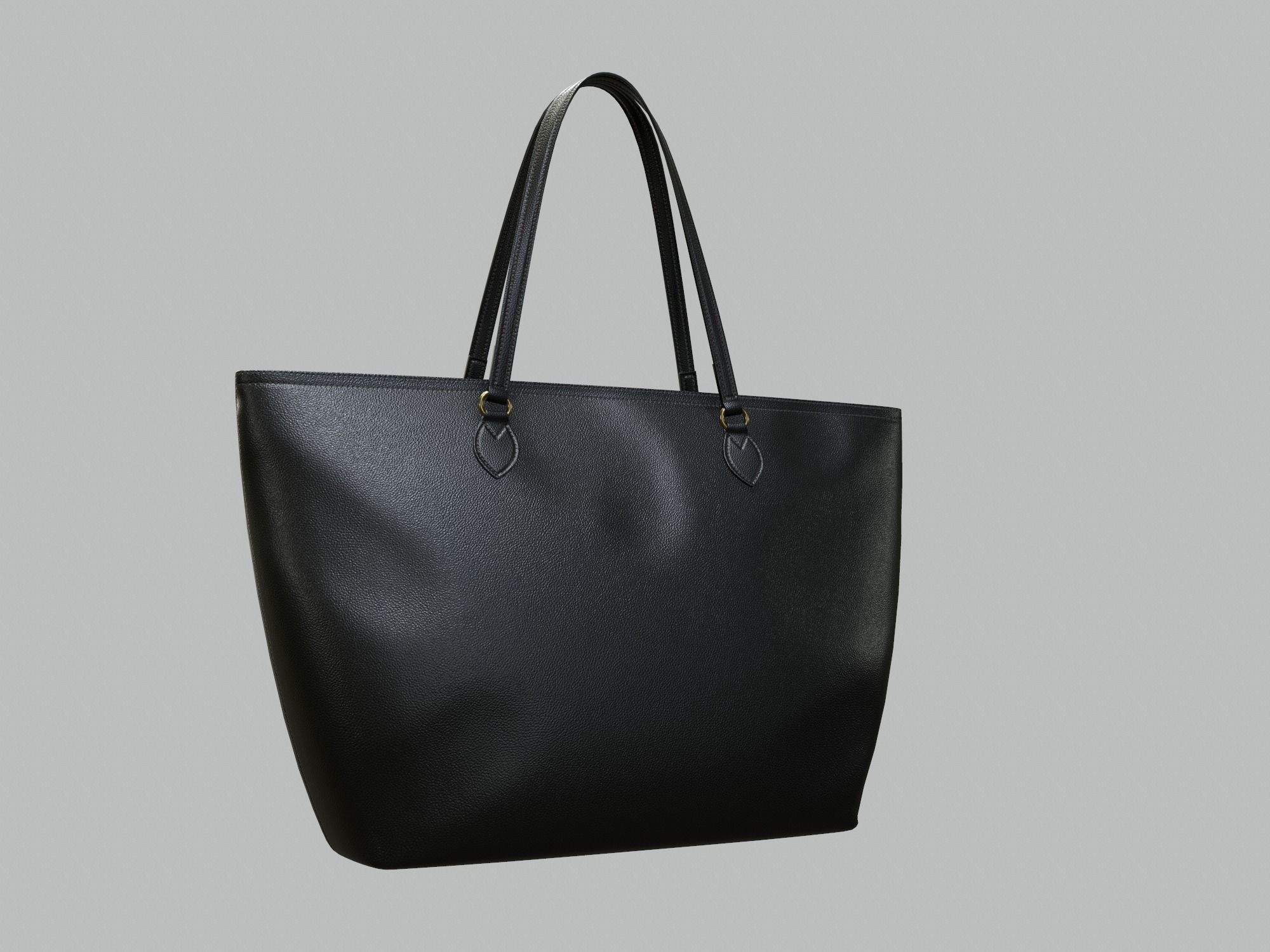 Gucci Women Ophidia GG Medium Tote Bag 6 colors Leather 3D Model Collection_8