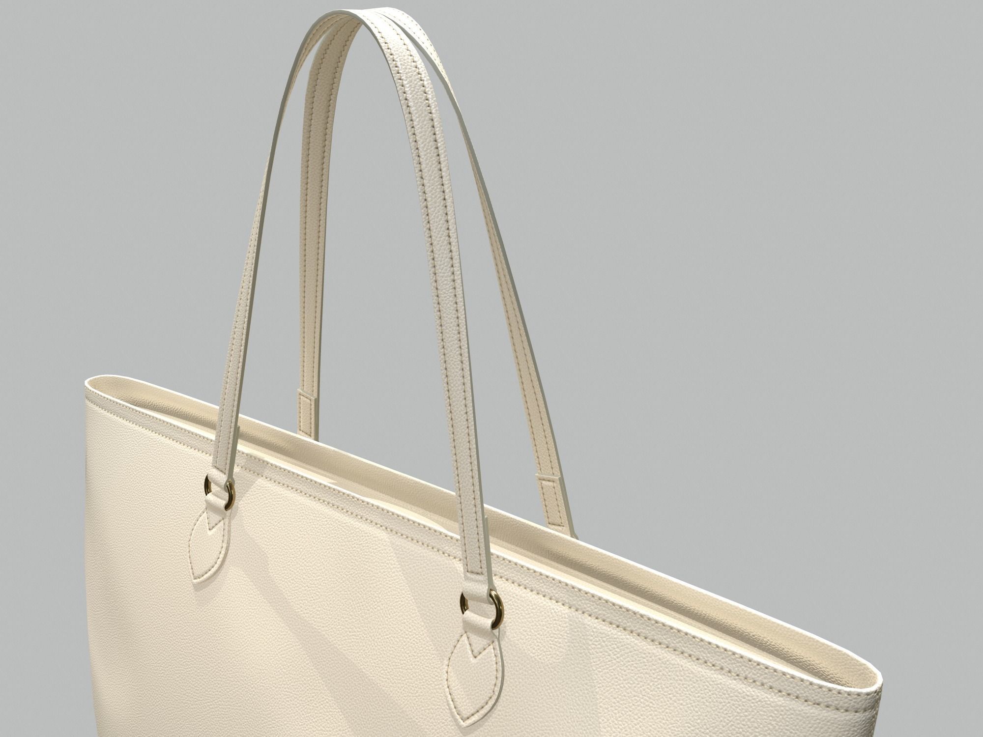 Gucci Women Ophidia GG Medium Tote Bag 6 colors Leather 3D Model Collection_16