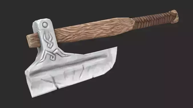 Steel roughly forged axe