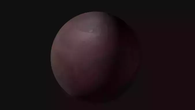 Dark Planet - 4K 3D model